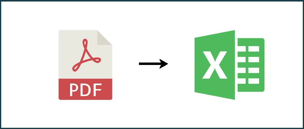 PDF to Excel conversion
